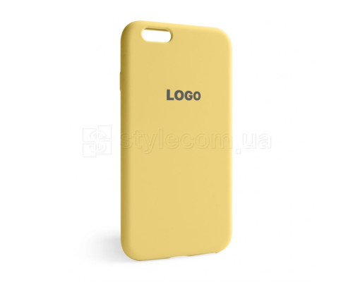 Чохол Full Silicone Case для Apple iPhone 6, 6s yellow (04) TPS-2710000203247