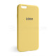 Чохол Full Silicone Case для Apple iPhone 6, 6s yellow (04) TPS-2710000203247