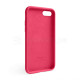 Чохол Full Silicone Case для Apple iPhone 7, 8, SE 2020 rose red (37) TPS-2710000203353