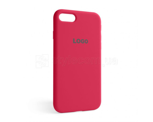 Чохол Full Silicone Case для Apple iPhone 7, 8, SE 2020 rose red (37) TPS-2710000203353