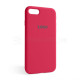 Чохол Full Silicone Case для Apple iPhone 7, 8, SE 2020 rose red (37) TPS-2710000203353