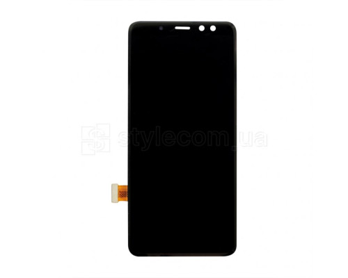 Дисплей (LCD) для Samsung Galaxy A8/A530 (2018) з тачскріном black (Oled) Original Quality