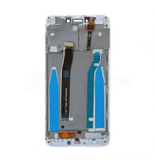 Дисплей (LCD) для Xiaomi Redmi 4X, Redmi 4X Pro з тачскріном та рамкою white High Quality