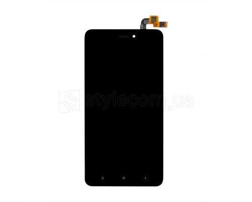 Дисплей (LCD) для Xiaomi Redmi Note 4X з тачскріном та рамкою black High Quality TPS-2710000184553