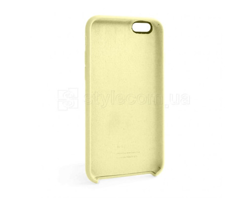 Чохол Original Silicone для Apple iPhone 6, 6s mellow yellow (51) TPS-2710000179122