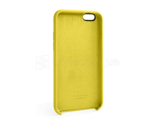 Чохол Original Silicone для Apple iPhone 6, 6s canary yellow (50)