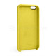 Чохол Original Silicone для Apple iPhone 6, 6s canary yellow (50)