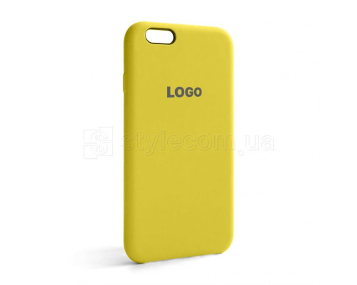 Чохол Original Silicone для Apple iPhone 6, 6s canary yellow (50)