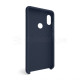 Чохол Original Silicone для Xiaomi Redmi Note 5 Pro dark blue (08)