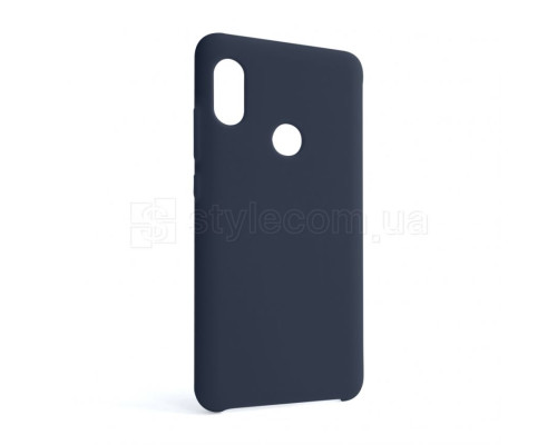 Чохол Original Silicone для Xiaomi Redmi Note 5 Pro dark blue (08)
