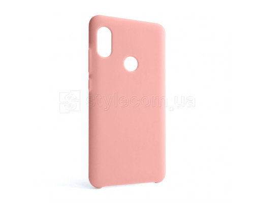Чохол Original Silicone для Xiaomi Redmi Note 5 Pro light pink (12)