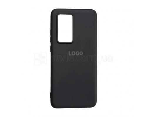 Чохол Original Silicone для Huawei P40 Pro black (18) TPS-2710000204596