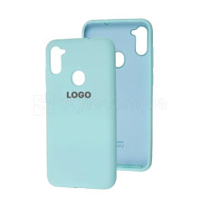 Чохол Original Silicone для Samsung Galaxy A11/A115 (2020) turquoise (17) TPS-2710000204671 2710000204671