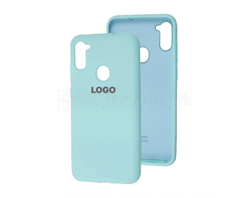 Чохол Original Silicone для Samsung Galaxy A11/A115 (2020) turquoise (17) TPS-2710000204671