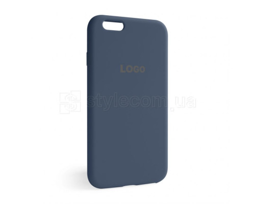 Чохол Full Silicone Case для Apple iPhone 6, 6s lavender grey (28)