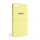 Чохол Full Silicone Case для Apple iPhone 6, 6s mellow yellow (51) TPS-2710000204428