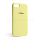 Чохол Full Silicone Case для Apple iPhone 7, 8, SE 2020 mellow yellow (51)