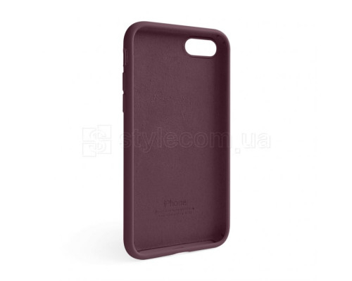 Чохол Full Silicone Case для Apple iPhone 7, 8, SE 2020 maroon (42)