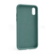 Чохол Full Silicone Case для Apple iPhone X, Xs pine green (55) TPS-2710000204497