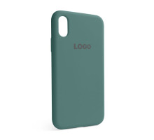 Чохол Full Silicone Case для Apple iPhone X, Xs pine green (55) TPS-2710000204497