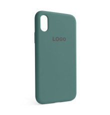 Чохол Full Silicone Case для Apple iPhone X, Xs pine green (55) TPS-2710000204497 2710000204497