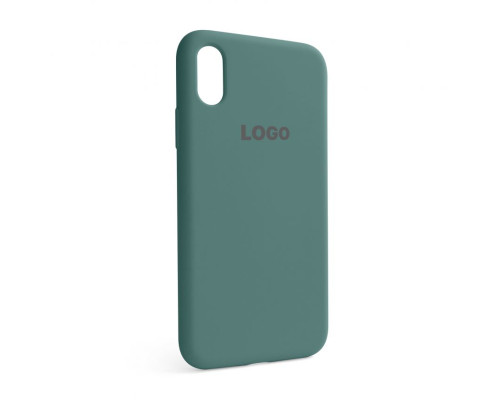 Чохол Full Silicone Case для Apple iPhone X, Xs pine green (55) TPS-2710000204497