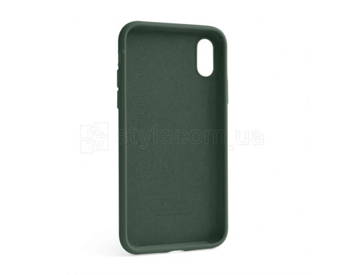 Чохол Full Silicone Case для Apple iPhone X, Xs atrovirens green (54) TPS-2710000204480