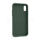 Чохол Full Silicone Case для Apple iPhone X, Xs atrovirens green (54) TPS-2710000204480