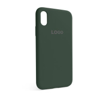 Чохол Full Silicone Case для Apple iPhone X, Xs atrovirens green (54) TPS-2710000204480