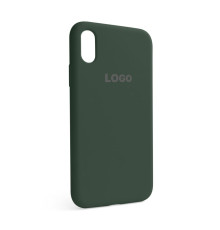 Чохол Full Silicone Case для Apple iPhone X, Xs atrovirens green (54) TPS-2710000204480 2710000204480