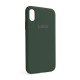 Чохол Full Silicone Case для Apple iPhone X, Xs atrovirens green (54) TPS-2710000204480