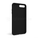 Чохол Full Silicone Case для Apple iPhone 7 Plus, 8 Plus black (18) TPS-2710000199007