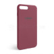 Чохол Full Silicone Case для Apple iPhone 7 Plus, 8 Plus maroon (42) TPS-2710000199069