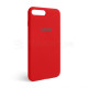 Чохол Full Silicone Case для Apple iPhone 7 Plus, 8 Plus red (14) TPS-2710000199106