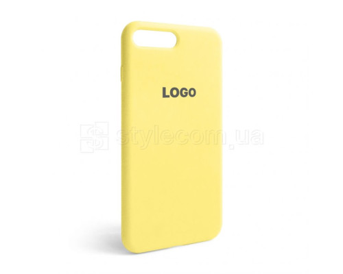 Чохол Full Silicone Case для Apple iPhone 7 Plus, 8 Plus yellow (04)