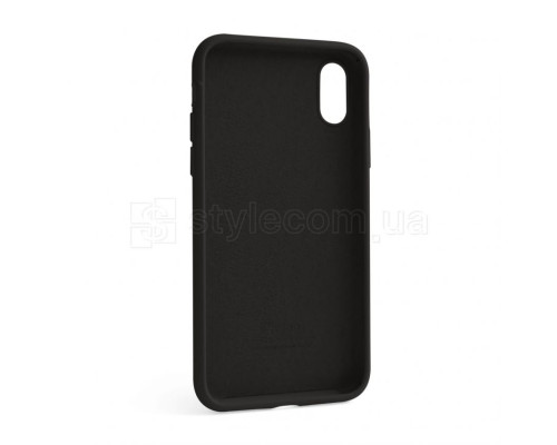 Чохол Full Silicone Case для Apple iPhone X, Xs black (18) TPS-2710000199144