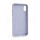 Чохол Full Silicone Case для Apple iPhone X, Xs lilac (39) TPS-2710000199151