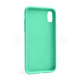 Чохол Full Silicone Case для Apple iPhone X, Xs mint (47)