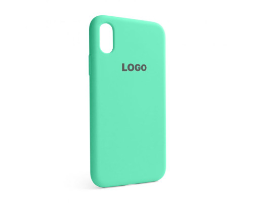 Чохол Full Silicone Case для Apple iPhone X, Xs mint (47)