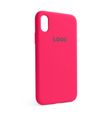 Чохол Full Silicone Case для Apple iPhone X, Xs shiny pink (38) TPS-2710000199205 2710000199205