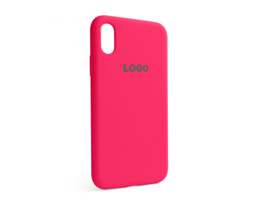 Чохол Full Silicone Case для Apple iPhone X, Xs shiny pink (38) TPS-2710000199205