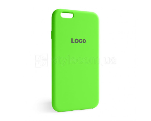 Чохол Full Silicone Case для Apple iPhone 6, 6s shiny green (40)