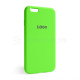 Чохол Full Silicone Case для Apple iPhone 6, 6s shiny green (40)