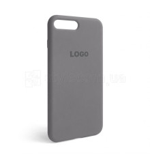 Чохол Full Silicone Case для Apple iPhone 7 Plus, 8 Plus light grey (26)