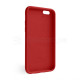 Чохол Full Silicone Case для Apple iPhone 6, 6s red (14) TPS-2710000198833