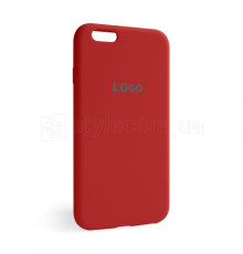 Чохол Full Silicone Case для Apple iPhone 6, 6s red (14) TPS-2710000198833 2710000198833