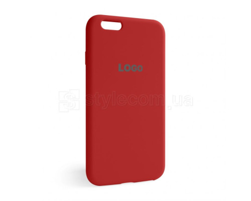 Чохол Full Silicone Case для Apple iPhone 6, 6s red (14) TPS-2710000198833