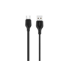 Кабель USB XO NB103 Micro Quick Charge 2.1A 2м black TPS-2710000199298