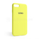 Чохол Full Silicone Case для Apple iPhone 7, 8, SE 2020 flash lime (41) TPS-2710000198918