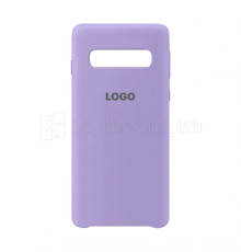 Чохол Original Silicone для Samsung Galaxy S10/G973 (2019) elegant purple (26)